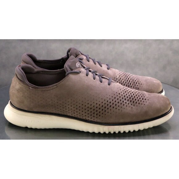 Cole Haan Grand OS Laser Men\'s Wingtip Oxfords Dress Shoes Size 11.5 M Leather main image 4